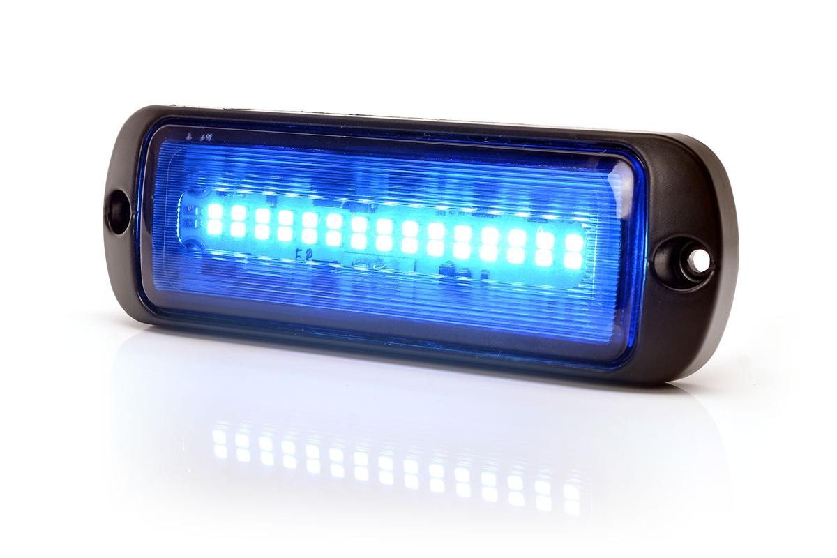 Bild von WAS Frontblitzer / Straßenräumer W218 1471 12 V/DC, 24 V/DC über Bordnetz Aufbau, Schraubmontage