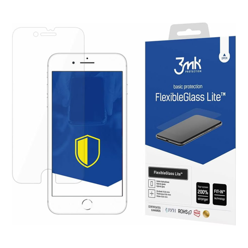 Bild von 3MK Hybrid Glass Flexible 2.5D Lite für iPhone 8