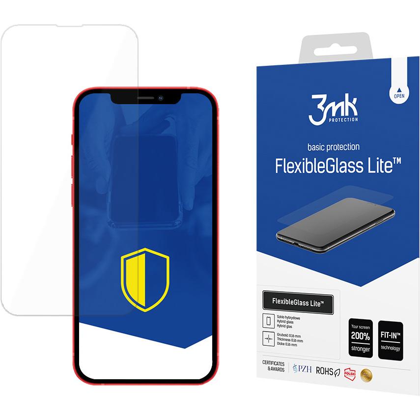 Bild von 3MK hybrid glass Flexible 2.5D Lite for Samsung Galaxy A22 4G (1 Stück, Samsung Galaxy A22), Smartphone Schutzfolie, Grau