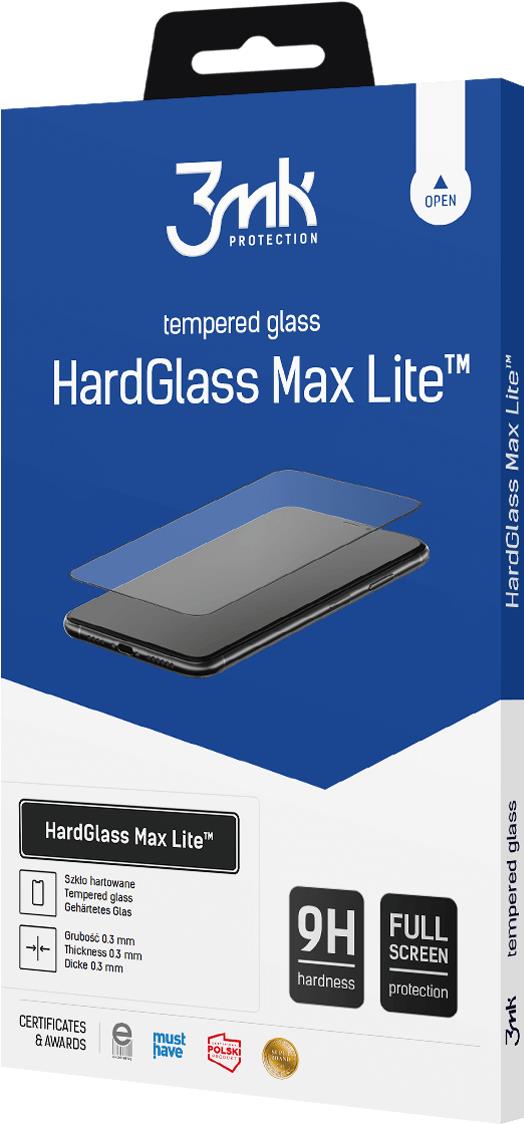 Bild von 3MK HardGlass Max Lite for iPhone 13 Pro Max Black (1 Stück, Apple iPhone 14 Plus, Apple iPhone 13 Pro Max), Smartphone Schutzfolie, Schwarz