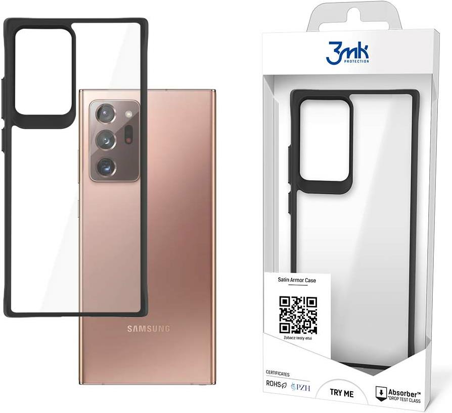 Bild von 3MK Satin Armor Case+ (Samsung Galaxy Note 20 Ultra 5G), Smartphone Hülle, Transparent