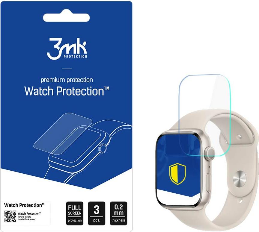 Bild von 3MK Watch 8 45mm Protection™ v. ARC+, Sportuhr + Smartwatch Zubehör, Transparent