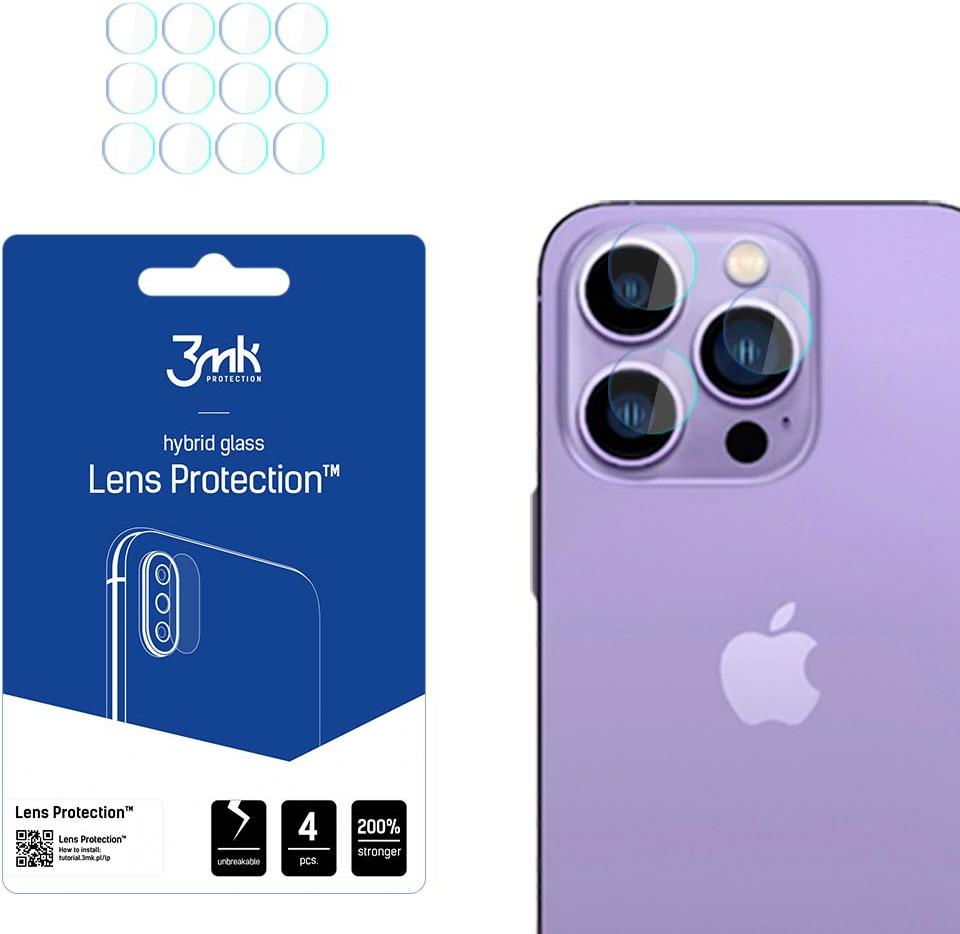 Bild von 3MK iPhone 14 Pro/14 Pro Max Lens Protection (1 Stück, Apple iPhone 14 Pro Max), Smartphone Schutzfolie, Transparent