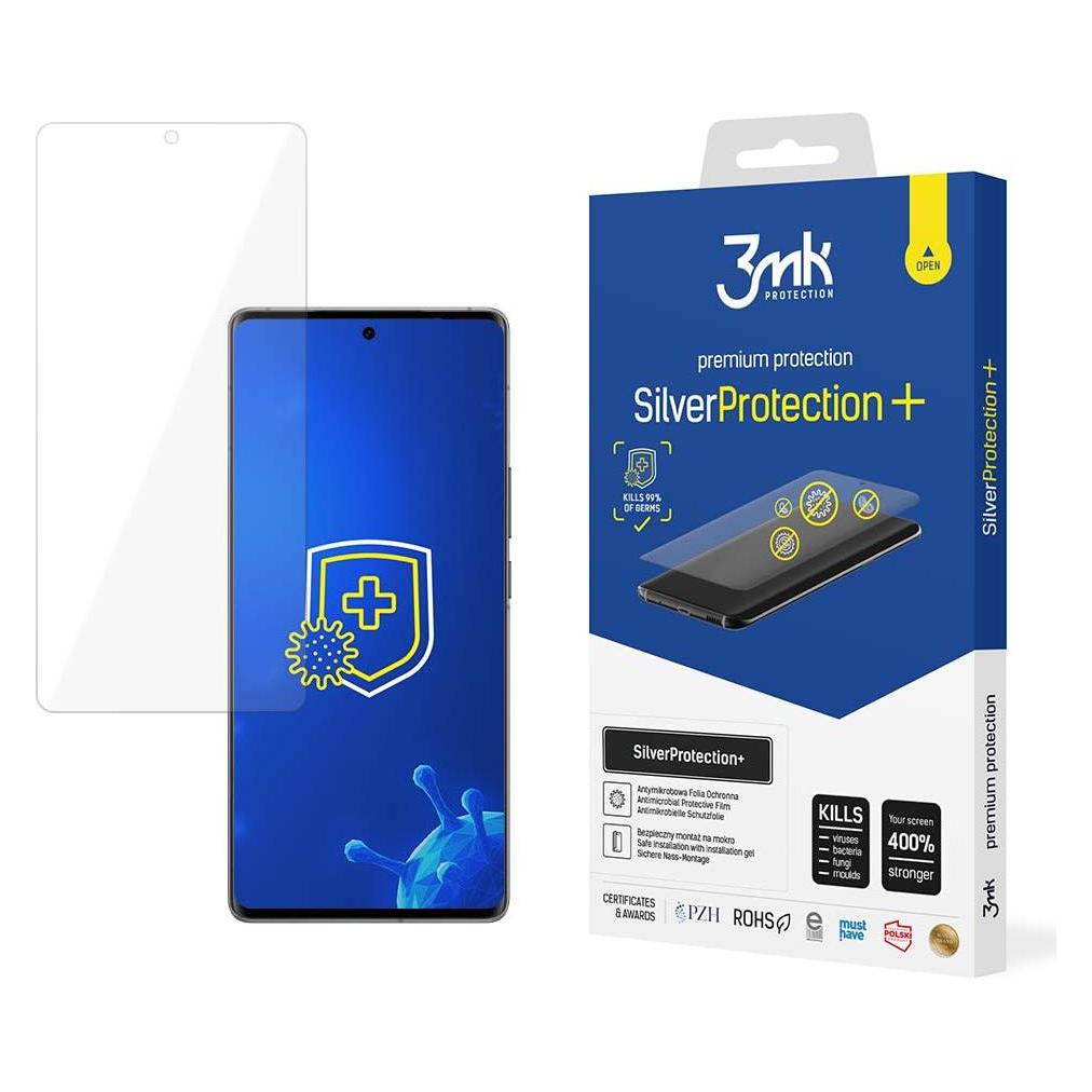 Bild von 3MK SilverProtection+ Displayschutzfolie, Bildschirmschutzfolie (1 Stück, Vivo X90 Pro), Smartphone Schutzfolie, Transparent
