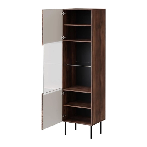 Bild von MIRJAN24 Vitrine Art Deco 51 - Hochvitrine für das Wohnzimmer