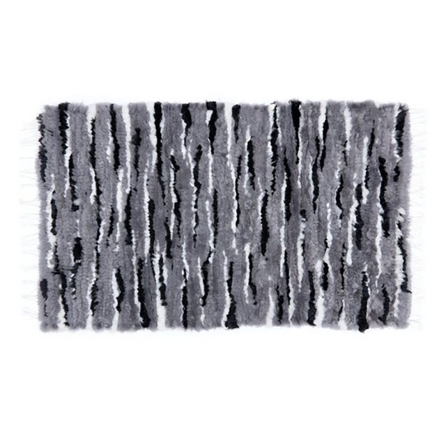 Bild von Vanuba Fellteppich Handgewebter Teppich 60 x 100 aus Schaffell, handgeknüpft