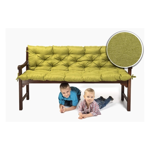 Bild von sunnypillow Bankauflage 100 x 40 x 40 cm sandfarben