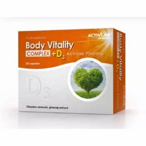 Bild von Activlab Body Vitality Complex + D3