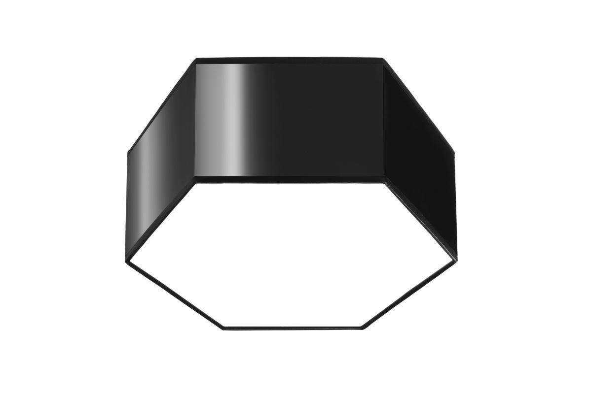 Bild von SOLLUX lighting Deckenstrahler, Leuchtmittel nicht inklusive, Deckenleuchte Wohnzimmerleuchte Deckenlampe 2 Flammig Schwarz PVC