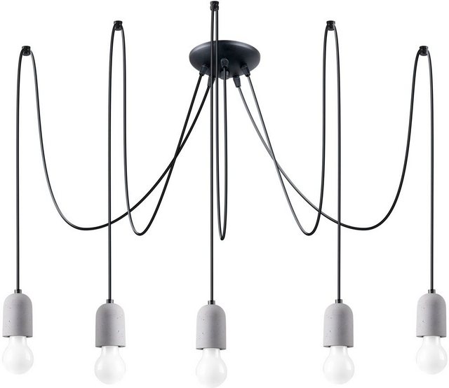 Bild von SOLLUX lighting Kronleuchter NESO, ohne Leuchtmittel, Verteiltes Licht