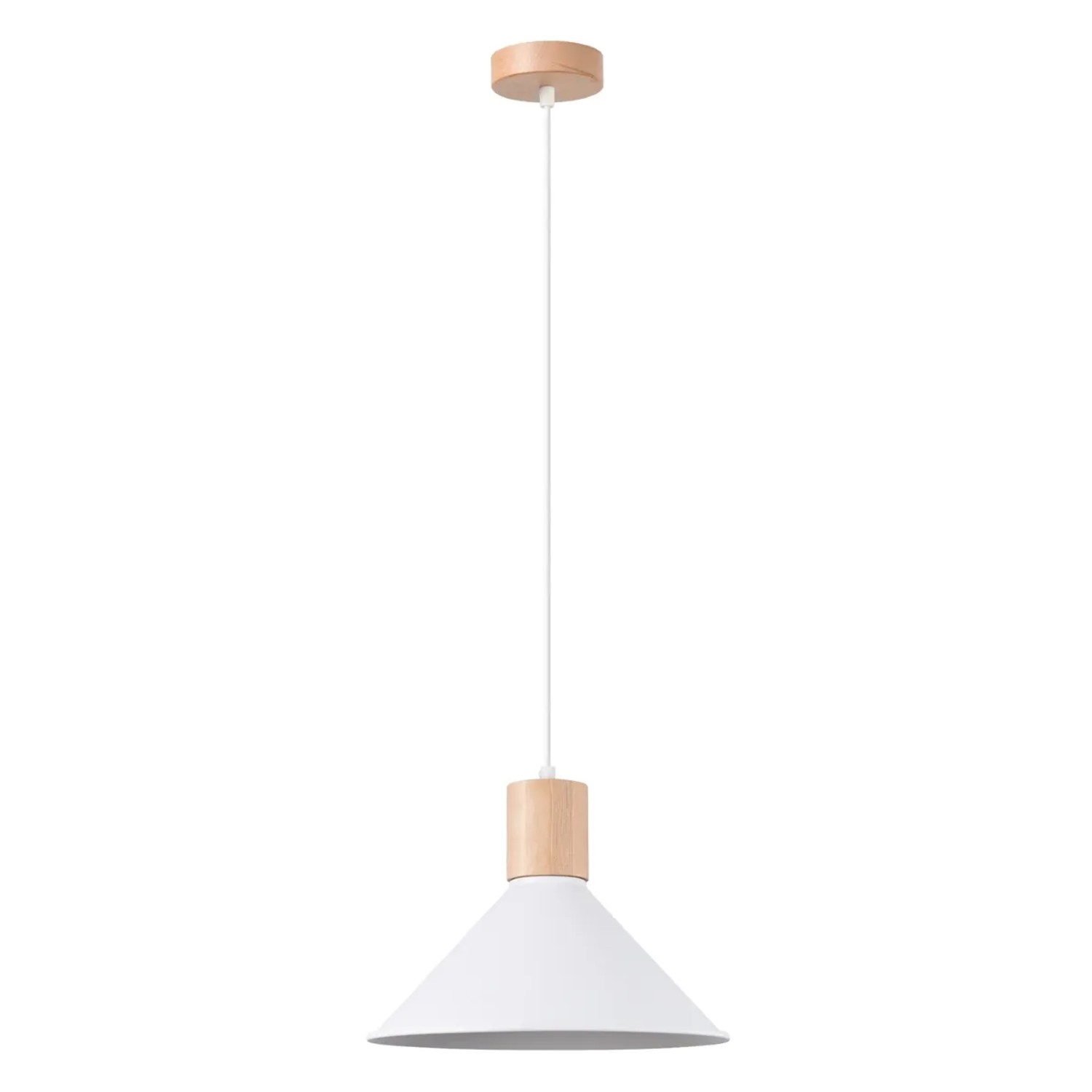 Bild von Sollux Lighting Pendelleuchte Jaga Weiß
