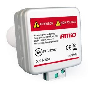 Bild von AMiO 01979 Glühlampe, Fernscheinwerfer D3S 42V 35W 6000K Xenon AUDI: A4 B8 Avant, A3 Hatchback, A6 C6 Avant, VOLKSWAGEN: Golf 7, Golf 7 Variant