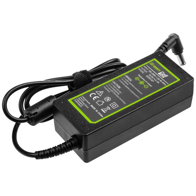 Bild von GreenCell Cell AD91AP Netzteil & Spannungsumwandler Indoor (65 W), Notebook Netzteil, Schwarz