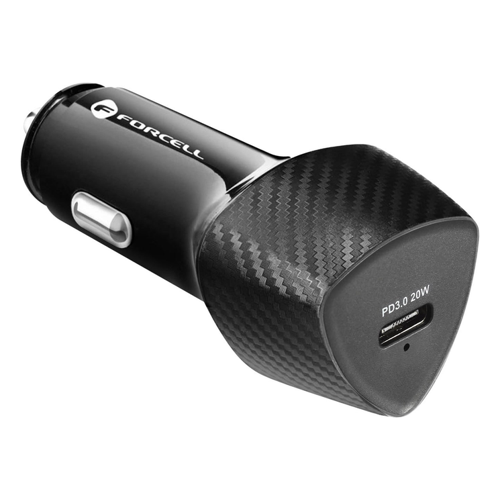 Bild von Forcell USB-C 20W Autoladegerät – Schnelles Aufladen für unterwegs