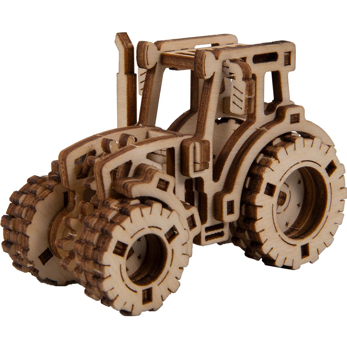 Bild von Mobimods WoodenCity Superfast Tractor Model
