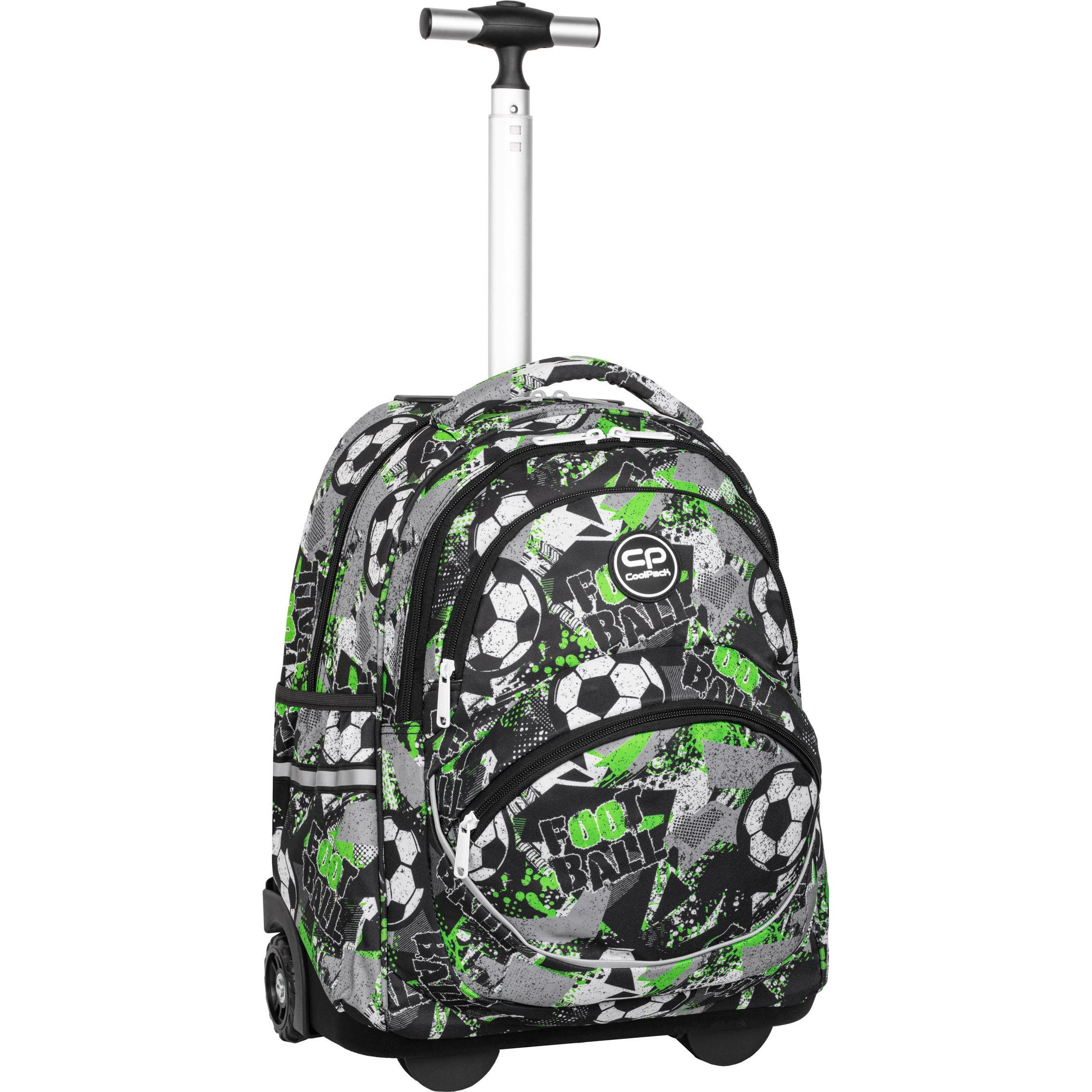 Bild von CoolPack Rucksack-Trolley Kunststoff schwarz, grün