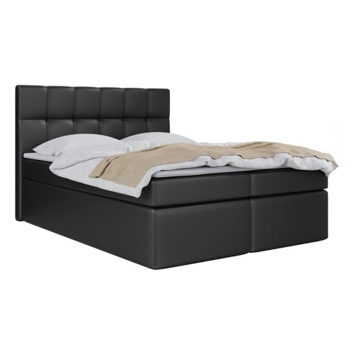 Bild von WFL GROUP Boxspringbett ARTENO mit Topper – Komfort in Samt