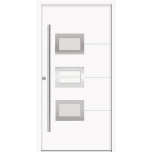 Bild von Splendoor Haustür »ATHEN Prime«, Aluminium, in weiß - weiss