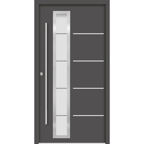 Bild von Splendoor Haustür »SPLIT Prime«, Aluminium, in anthrazit - grau