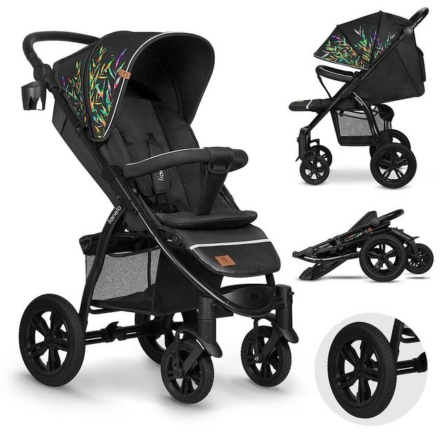 Bild von lionelo Kinder-Buggy Annet Tour, bis 22 kg 5-Punkt-Sicherheitsgurte