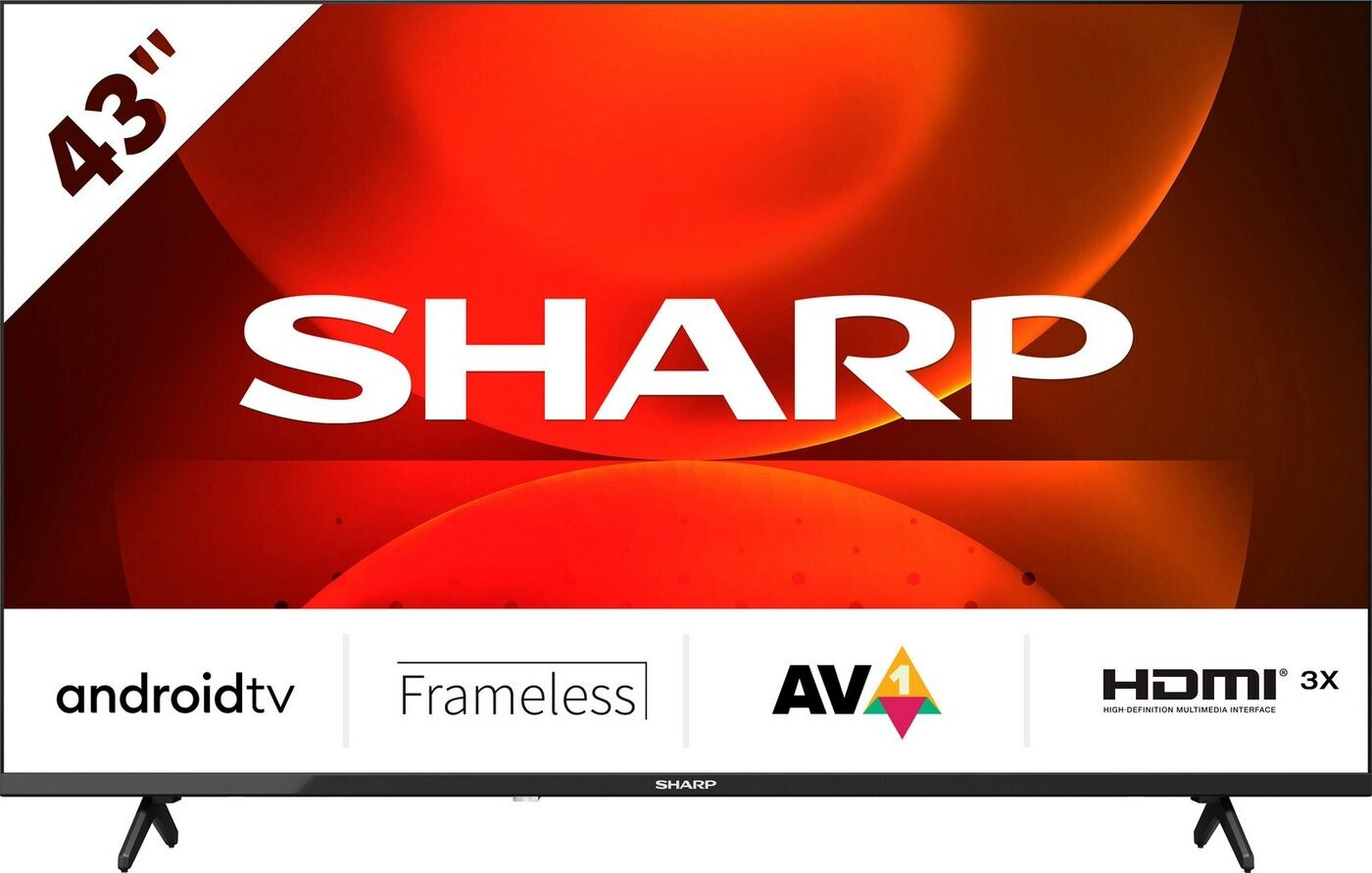Bild von Sharp 43FH2EA Fernseher 109,2 cm (43) Full HD Smart-TV WLAN Schwarz (43FH2)