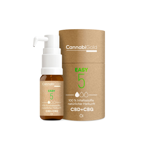 Bild von CannabiGold® Easy 5 CBD- und CBG-Öl