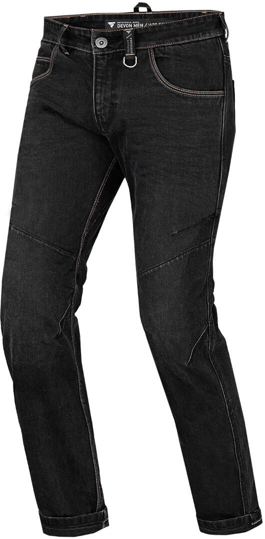 Bild von SHIMA Devon Motorrad Jeans, schwarz, Größe 38 für Männer