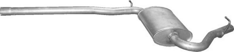 Bild von POLMO Mittelschalldämpfer Mitte  für AUDI 8E0253409CN 8E0253409AR 8E0253409BH 01.112