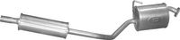 Bild von POLMO Mittelschalldämpfer Mitte  für DAIHATSU 17410B2061 17410B2060 06.07