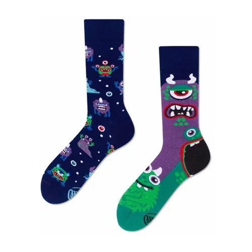 Bild von Many Mornings Socken The Monster 43-46 – Bunte Sockenkunst für gute Laune