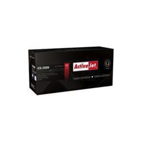 Bild von Activejet TN-2000 (BK) - Hochleistungs-Tonerpatrone für Brother Drucker