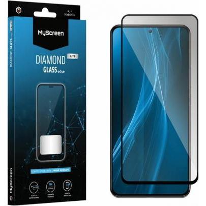 Bild von MyScreen Protector MS Diamond Glass Edge Lite FG Xiaomi Poco M5s czarny/black Full Glue (1 Stück, Xiaomi Poco M5s), Smartphone Schutzfolie, Schwarz