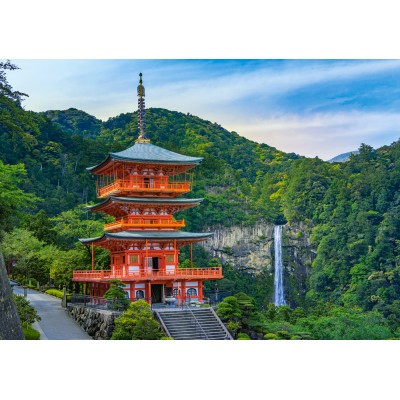 Bild von Castorland Seiganto-ji, Japan 500 Teile Puzzle Castorland-53773