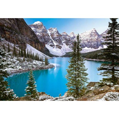 Bild von Selecta Play Castorland Jigsaw Puzzle The Jewel of the Rockies Canada 1000pcs. Boden