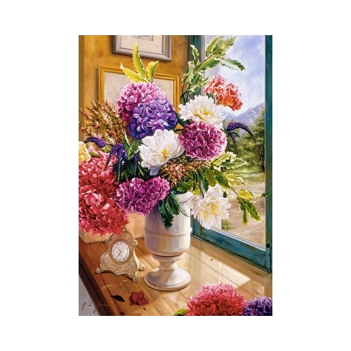 Bild von Castorland C-104444-2 CSC104444 Puzzle – Stilleben mit Hortensien