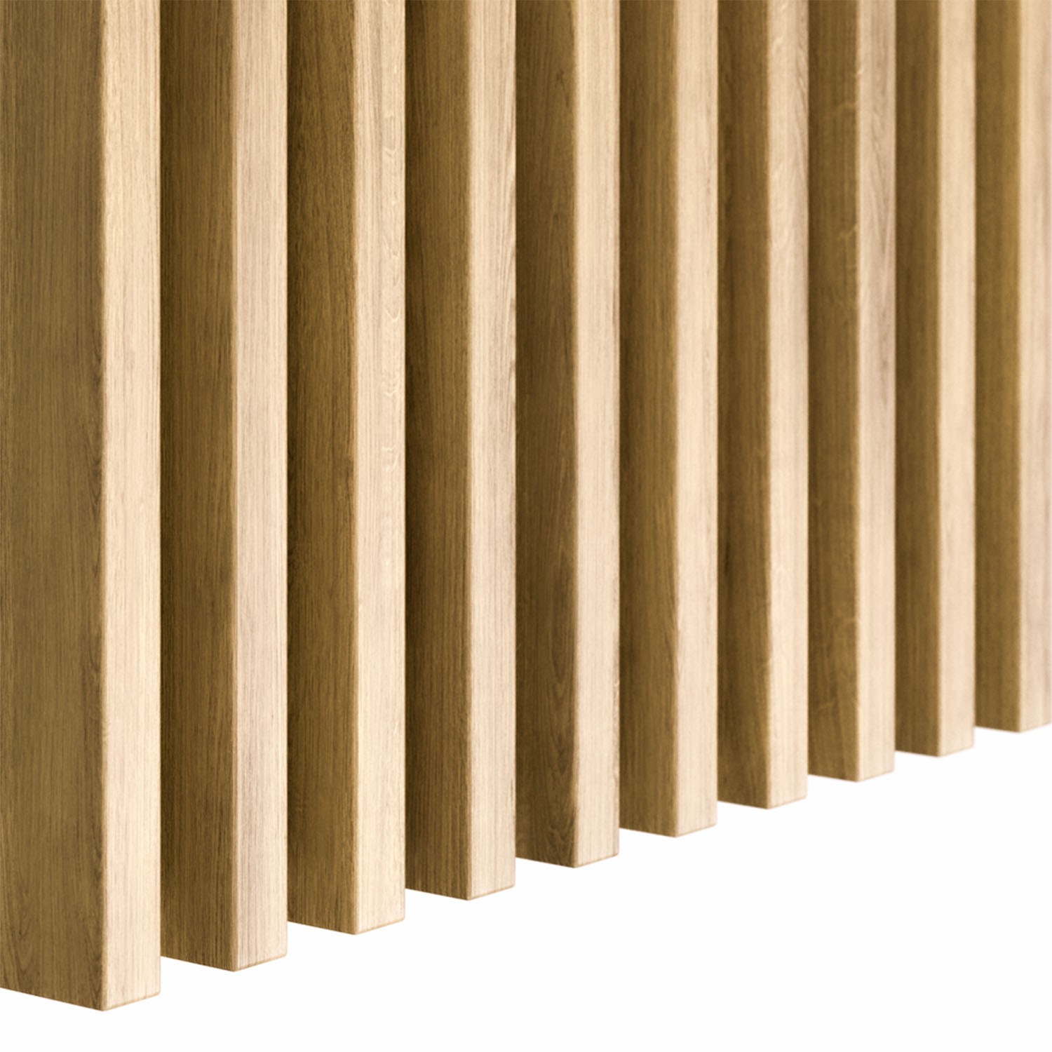 Bild von MDF Lamellen Mini 16x30 - Eiche Natur - 31 Stück