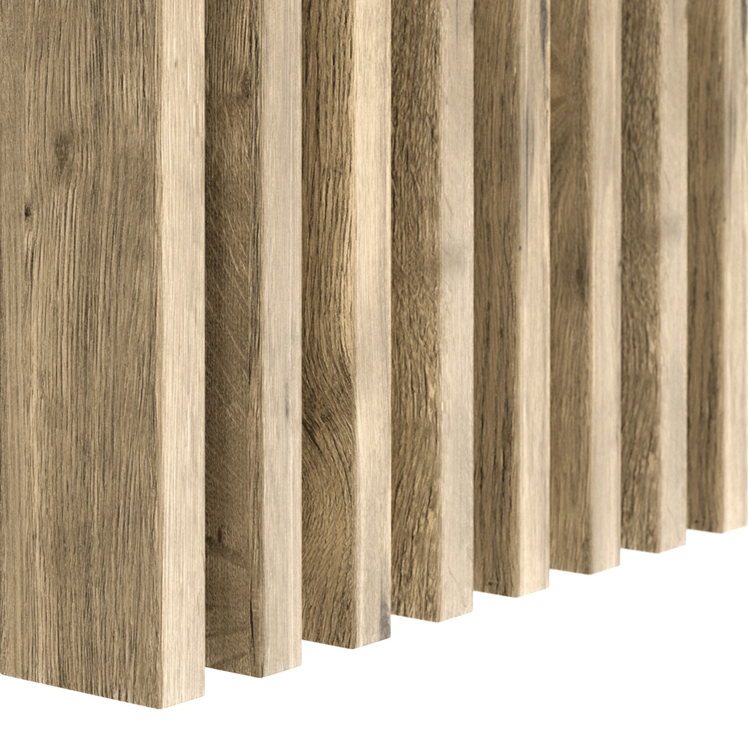 Bild von MDF Lamellen Freistehende 22x70 - Wotan Eiche - 10 Stück