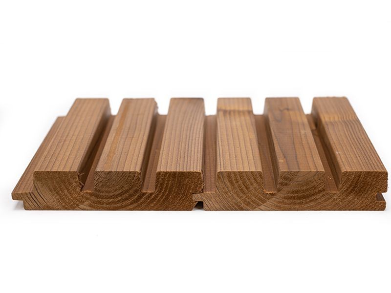 Bild von Fassadenverkleidung ThermoWood 14x300 cm - 5 Stücke