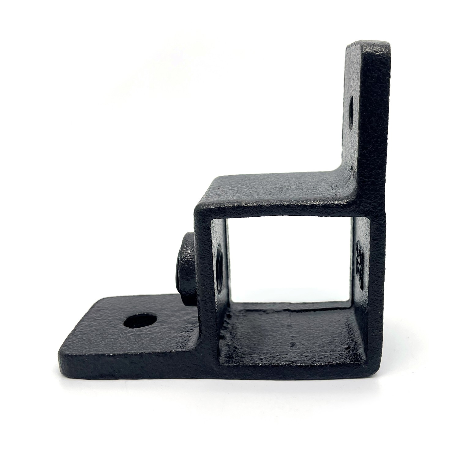 Bild von Rohrverbinder Ösenteil Mit Doppellasche 90° Typ 57S, 25 mm, Schwarz