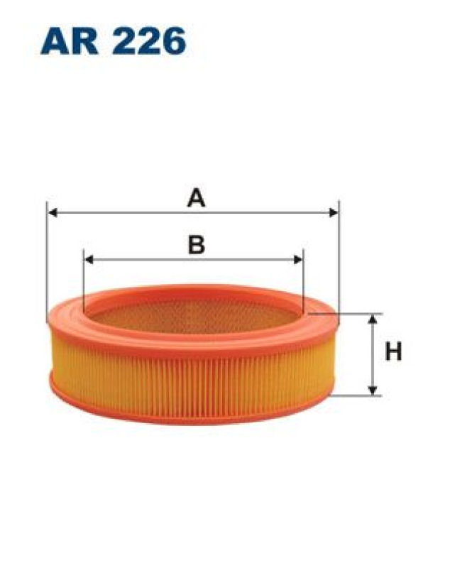 Bild von FILTRON Luftfilter Filtereinsatz AR 226 Motorluftfilter,Filter für Luft FORD,CAPRI III (GECP),GRANADA (GU),SIERRA Schrägheck (GBC),Capri (ECJ)
