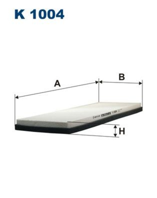 Bild von FILTRON K 1004 Innenraumfilter Filter, Innenraumluft, Pollenfilter, Mikrofilter Partikelfilter 390 150 25 AUDI: A4 B5 Saloon, A4 B5 Avant, 80 B3