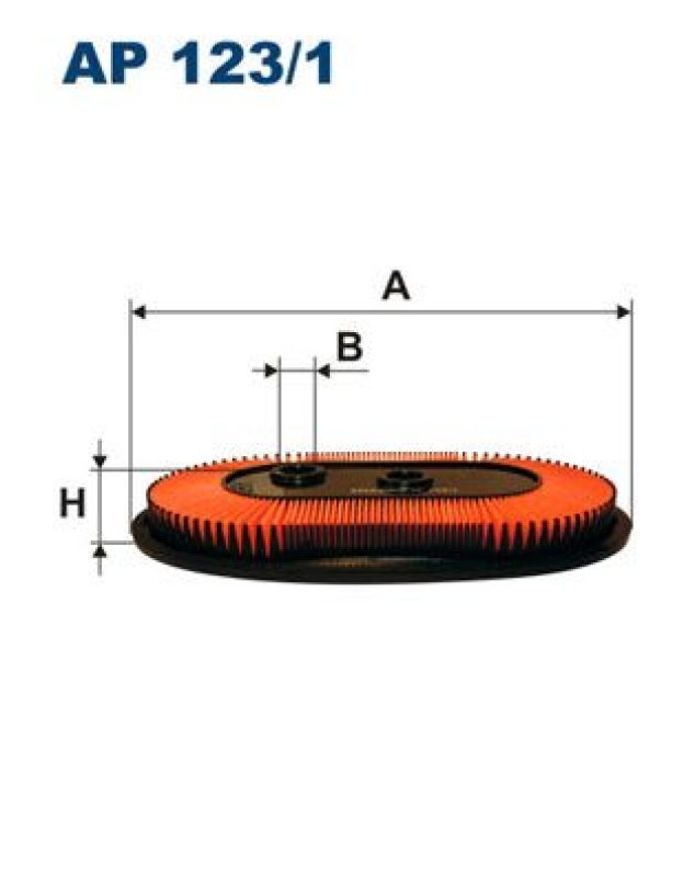 Bild von FILTRON AP 123/1 Luftfilter Motorluftfilter, Filter für Luft 37 343 Filtereinsatz