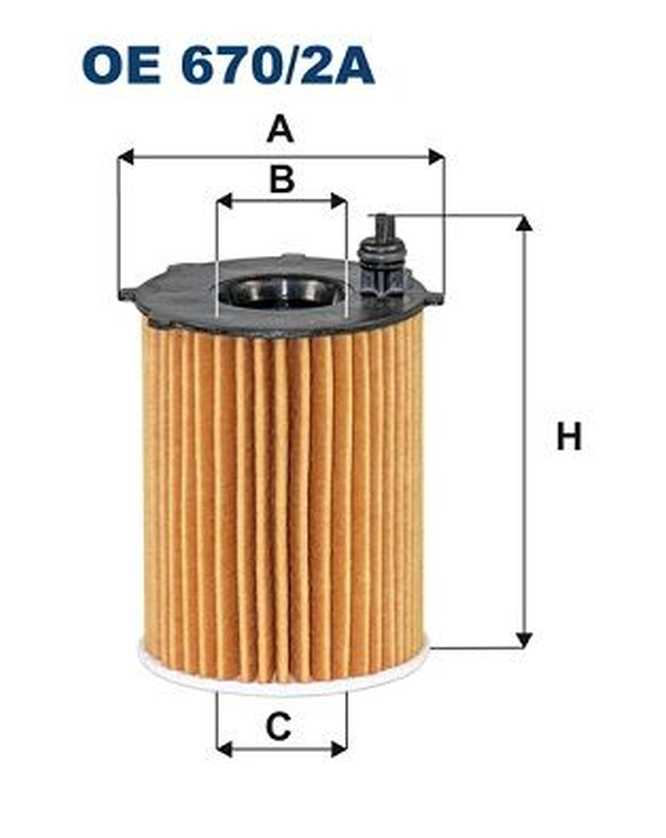 Bild von FILTRON Ölfilter Artikel: OE 670/2A