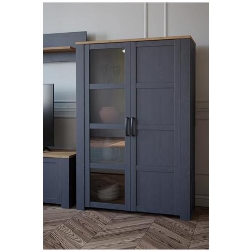 Bild von Highboard  Bohol ¦ Maße (cm): B: 106 H: 160 T: 42 Kommoden & Sideboards > Highboards - Sconto