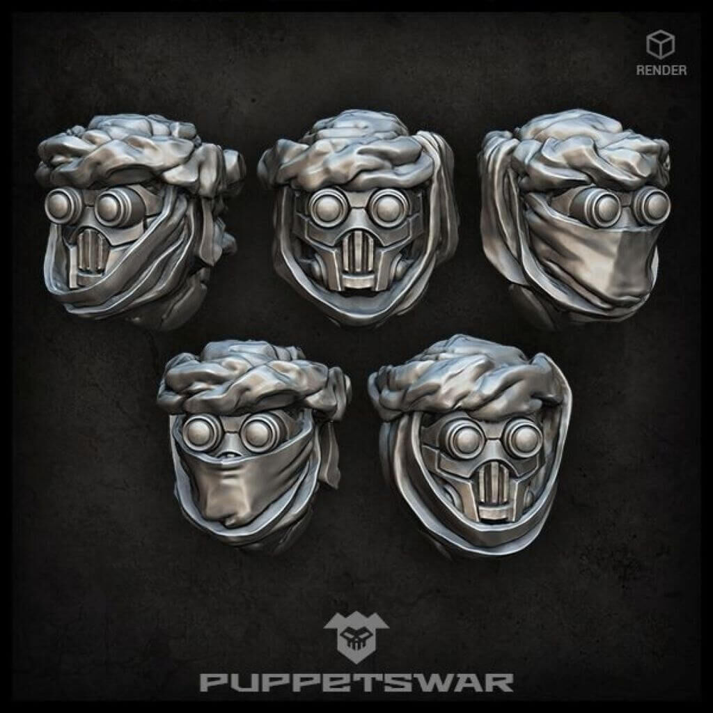 Bild von Desert Raiders heads