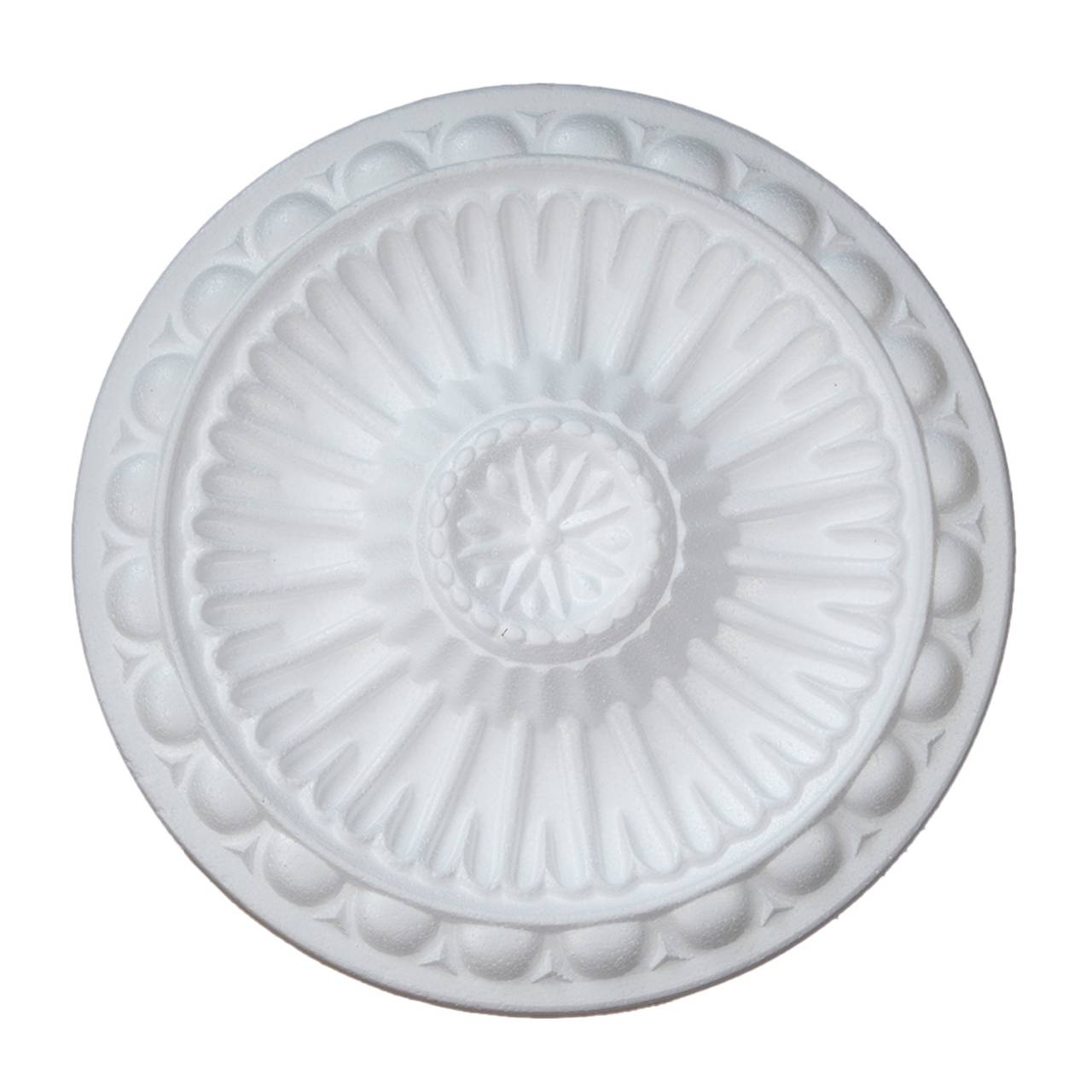 Bild von Marbet | Deckenrosette "R16" | Ø 28cm | Styropor | weiß