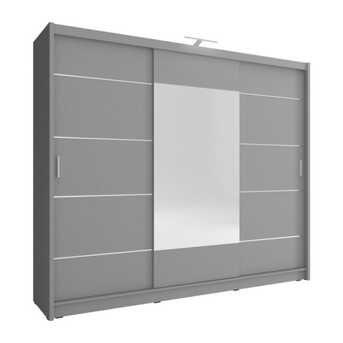 Bild von MOEBLO Kleiderschrank KUBA 250 ALU – Modern und Funktional