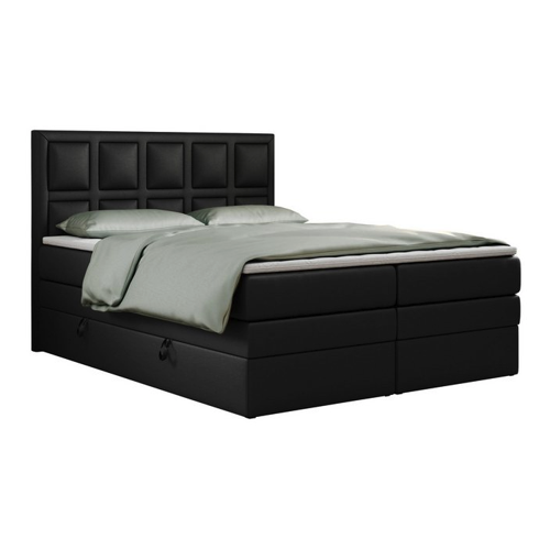 Bild von MKS MÖBEL Boxspringbett PREMIUM 5 KING - Polsterbett mit Bettkasten und fünf Matratzen