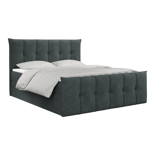 Bild von MKS MEBLE Boxspringbett 160x200 mit Bettkasten und Matratze H3