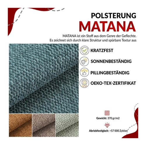 Bild von MKS MEBLE Boxspringbett NEOMI 140x200 mit Matratze H4